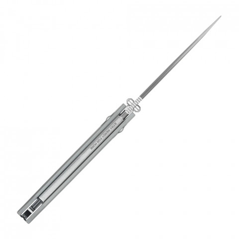 Ніж складаний туристичний SRM Terrier 258L-GK2 (9.3 см) 140Cr , G10 сірий