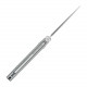 Ніж складаний туристичний SRM Terrier 258L-GK2 (9.3 см) 140Cr , G10 сірий
