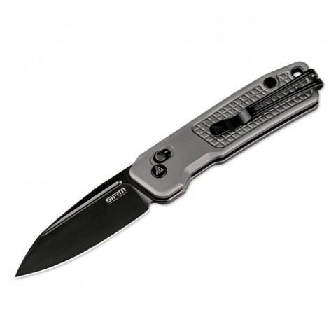 Ніж складаний кишеньковий SRM Scout 7229-AK (6.9 см) 14C28N , алюміній сірий