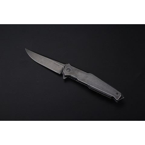 Ніж складаний туристичний Ruike P108-SB, (8.8 см) 14C28N / 3cr14n чорний