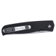 Ніж складаний кишеньковий Ruike P661-B, (7.4 см) 14C28N / G10 чорний