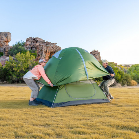 Намет тримісний Naturehike Bleik Series Tent CNK2550WS038, зелений