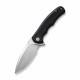 Ніж складаний кишеньковий Civivi Mini Praxis, (7.5 см) D2 / G10 чорний