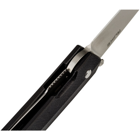 Ніж складаний туристичний Ruike Fang P865-B, (9.1 см) 14C28N / G10 чорний
