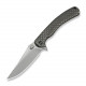 Ніж складаний туристичний Weknife Dracarys, (9.1 см) Böhler M390 / титан 6AL4V сірий