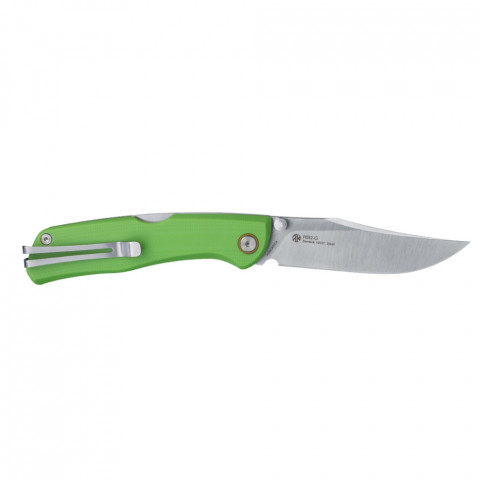 Ніж складаний туристичний Ruike P882-G, (8.5 см) 12C27 / G10 зелений