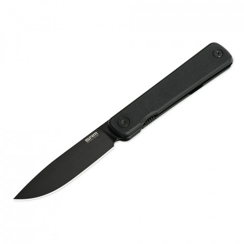 Ніж складаний туристичний SRM Palfrey 135L-GB (8.3 см) 14C28N / G10 чорний