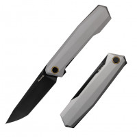 Ніж складаний туристичний Ruike P166-AК, (9.2 см) 14C28N / Aluminum сірий