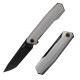 Ніж складаний туристичний Ruike P166-AК, (9.2 см) 14C28N / Aluminum сірий