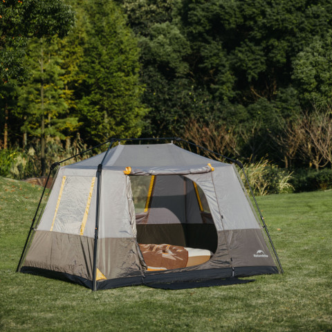 Намет чотиримісний Naturehike Cape Series 5.2 CNK2450WS037, сіро-коричневий