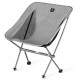 Стілець складаний ультралегкий Naturehike Stellaluna L04 CNK2450JJ015, розмір М, алюміній, сірий