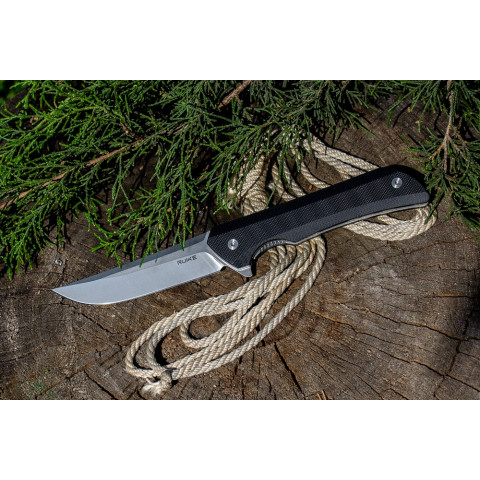 Ніж складаний туристичний Ruike Hussar P121-B, (9.2 см) 14C28N / G10 чорний