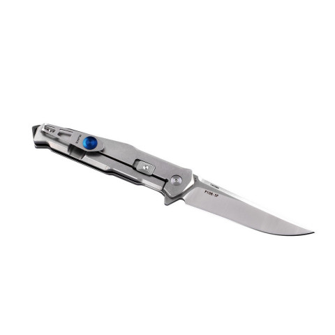 Ніж складаний туристичний Ruike P108-SF, (8.8 см) 14C28N / 3cr14n сірий