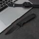 Ніж складаний туристичний Ruike P801-SB, (8.6 см) 14C28N / 3cr14n чорний