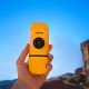 Портативна еспресо-кавоварка Wacaco Nanopresso жовта, механічна, для меленої кави