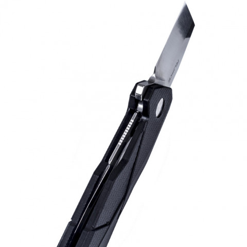 Ніж складаний туристичний Ruike P138-B, (9 см) 14C28N / G10 чорний