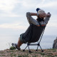 Стілець складаний Naturehike Moon YL08 NH20JJ027, 600D Oxford / алюміній, чорний