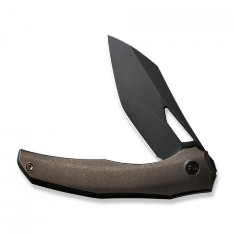 Ніж складаний туристичний WE Knife Ignio Mystery Box, (8.4 см) CPM 20CV / титан 6AL4V бронзовий