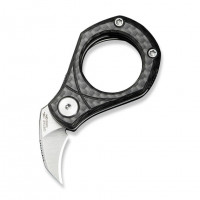 Ніж складаний кишеньковий Civivi Pyrus, (1.6 см) 14C28N / Carbon Fiber темно-сірий