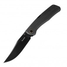 Ніж складаний туристичний Ruike P882-B, (8.5 см) 12С27 / G10 чорний
