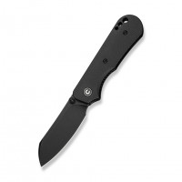 Ніж складаний кишеньковий Civivi Crabby, (6.9 см) 14C28N / Micarta чорний