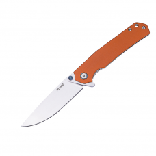 Ніж складаний туристичний Ruike P801-J, (8.6 см) 14C28N / G10 помаранчевий