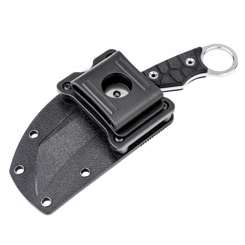 Ніж фіксований туристичний Ruike FS68, (8.6 см) 14C28N / G10 чорний