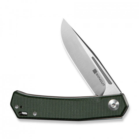 Ніж складаний кишеньковий Sencut Braxx, (7.93 см) D2 / Canvas Micarta зелений