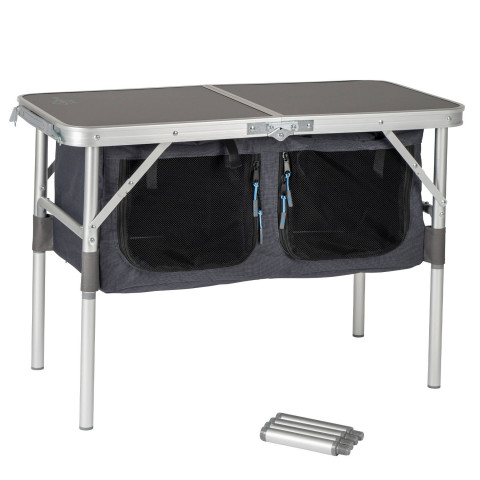 Стіл Bo&Camp Otter 80x40 cm Anthracite (1693680)
