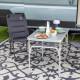 Стіл Bo&Camp Premium 120x60 cm Grey (1404421)
