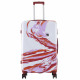 Валіза Semi Line 28 (L) White/Red Print (T5654-3)
