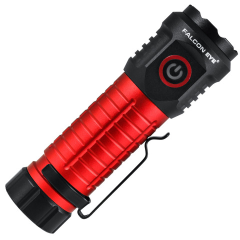 Ліхтар Falcon Eye Omega 2K (2000 Lm) White/Red LED Magnetic Rechargeable Type-C (FHH0142)