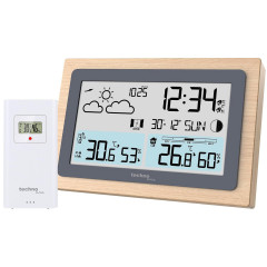 Метеостанція Technoline WS6785 Graphite/Wooden Frame (WS6785)