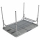 Стіл Bo&Camp Premium 100x70 cm Grey (1404422)