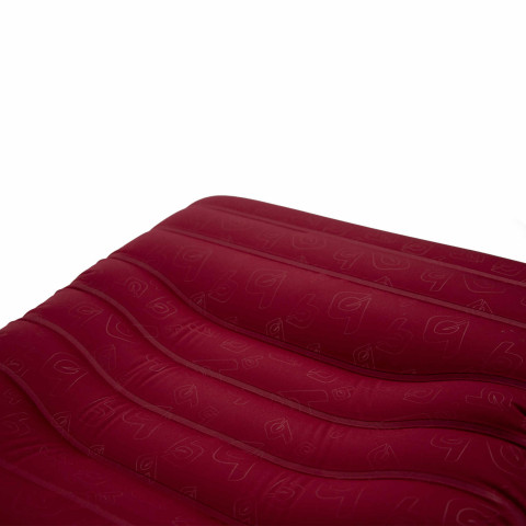 Килимок надувний Bo&Camp Laticuda Ergonomic Gold 191x60x14 cm Grey/Red (3107105)