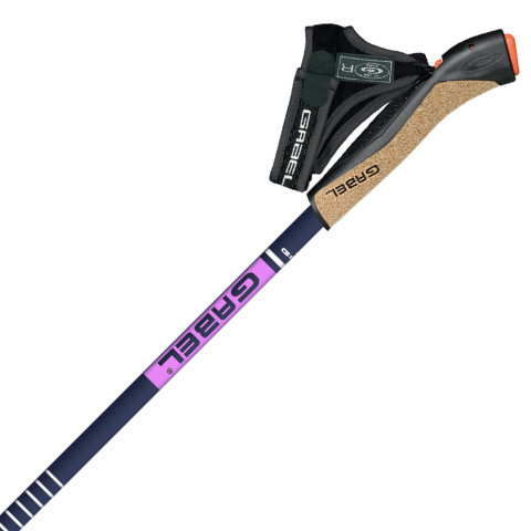 Палиці для скандинавської ходьби Gabel Stretch Carbon Lilac (7008352650000)