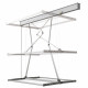 Сушарка для білизни стельова Juwel Samba 200 Gray (30040)