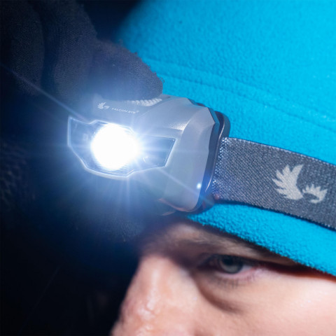 Ліхтар налобний Falcon Eye Orion (160 Lm) Cool White/Red/Green LED Blue (FHL0015)