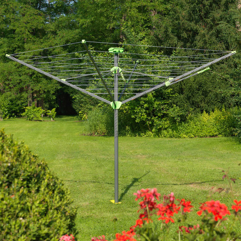Сушарка для білизни вулична Juwel NovaPlus Evolution Lift Green (30097)