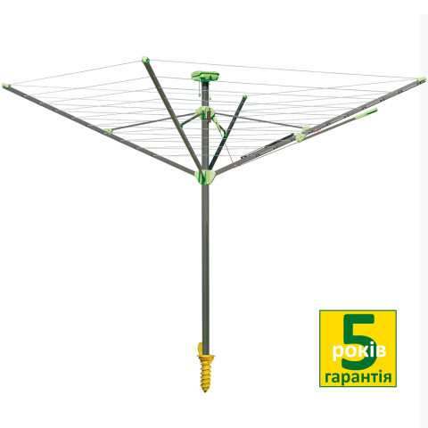 Сушарка для білизни вулична Juwel NovaPlus Evolution Lift Green (30097)