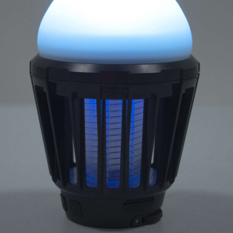 Ліхтар-знищувач комах Bo-Camp Atom WP Rechargable 180 Lumen Black (5818804)