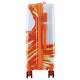 Валіза Semi Line 24 (M) White/Orange Print (T5655-2)