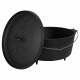 Казан з кришкою Bo-Camp Dutch Oven Cast Iron 31 cm / 7.1 L Black (2122415)