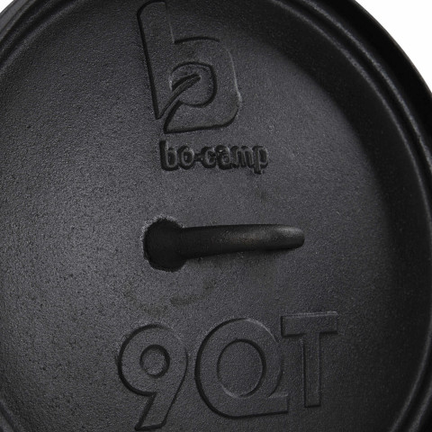 Казан з кришкою Bo-Camp Dutch Oven Cast Iron 31 cm / 7.1 L Black (2122415)