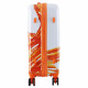 Валіза Semi Line 24 (M) White/Orange Print (T5655-2)