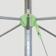Сушарка для білизни вулична Juwel NovaPlus 600 Lift Green (30091)