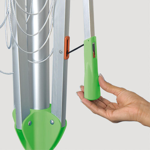 Сушарка для білизни вулична Juwel NovaPlus 600 Lift Green (30091)
