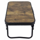 Стіл Bo&Camp Woodbine Compact 56x34 cm Black/Wood look (1404190)