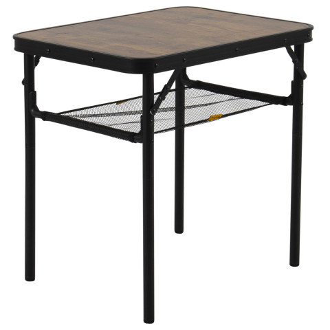 Стіл Bo&Camp Garland 60x45 cm Black/Wood look (1404195)