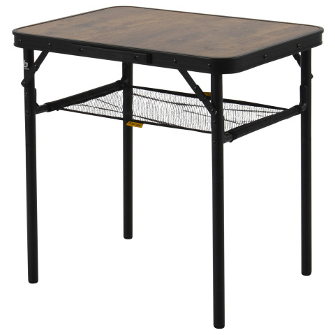 Стіл Bo&Camp Garland 60x45 cm Black/Wood look (1404195)